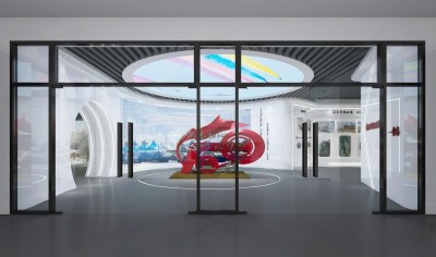 现代展厅3D模型下载